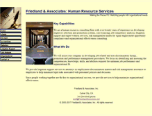 Tablet Screenshot of friedlandassociates.net